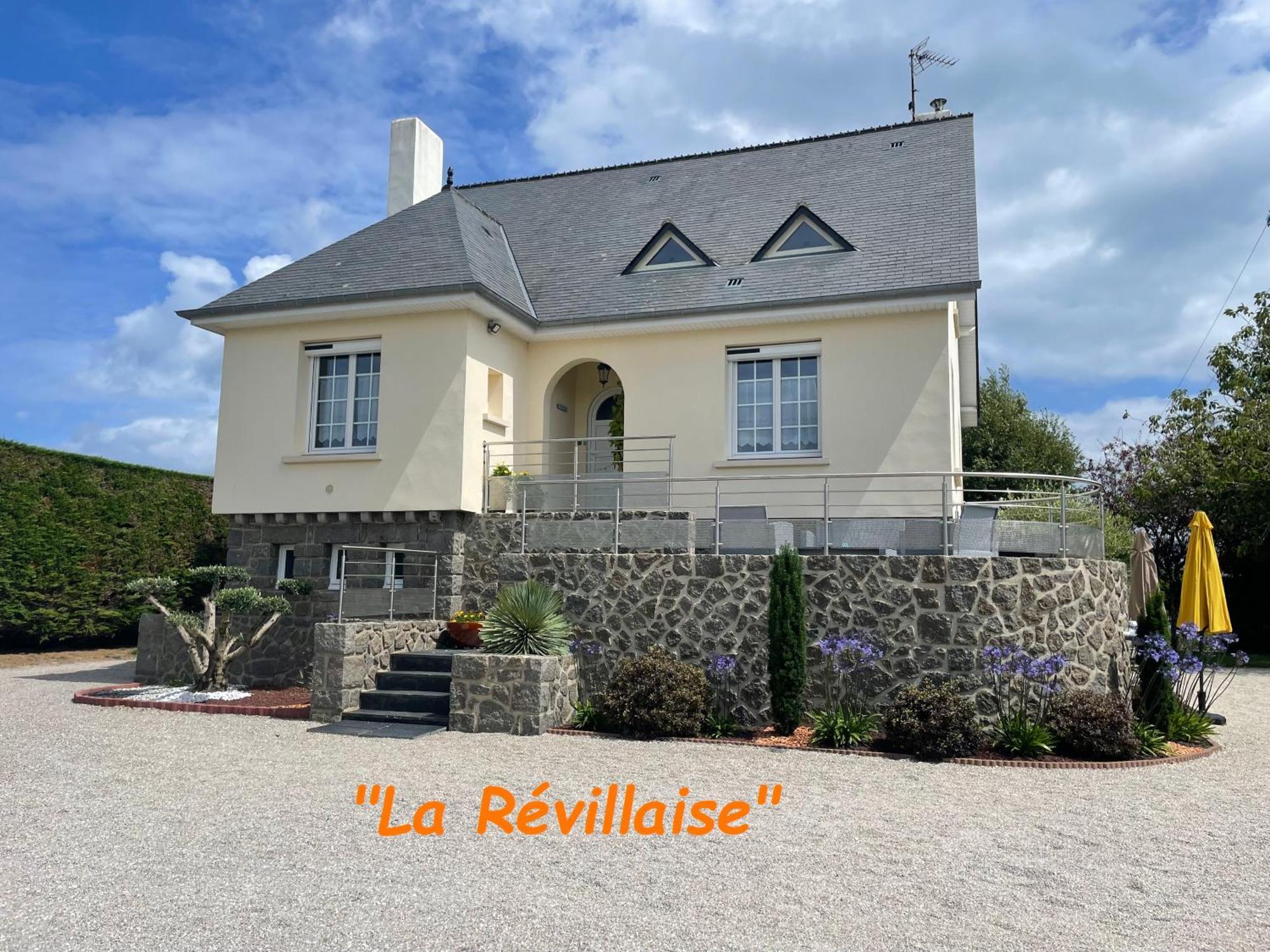 "La Revillaise" Proche Mer, Grand Jardin Clos, 2 A 5 Personnes-Adultes-Enfants- Réville Exterior foto